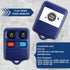 2X KeylessOption Key Fob for 2005 2006 2007 2008 2009 2010 2011 2012 2013 2014 2015 Ford F150 Explorer Ranger Mustang Lincoln Mazda Mercury Remote...