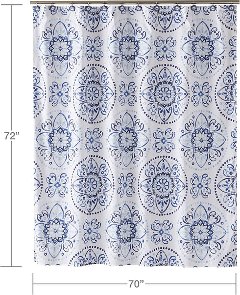 SKL Home by Saturday Knight Ltd. Kali Shower Curtain, Blue...