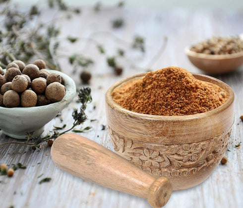 Wooden Mortar and Pestle Grinder/Chopper for Herbs, for Garlic Press, Coffee Grinder, Herb Spice Masher, Ginger Crusher, Spice Grinding, Spices an...