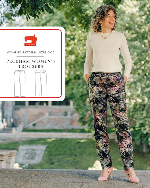 Peckham Women's Trousers Sewing Pattern...