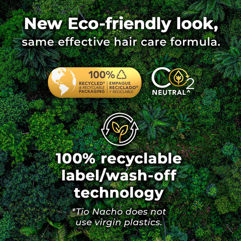 Tio Nacho Shampoo with Ginseng, Royal Jelly, Aloe Vera & Jojoba, Strengthening Hair Care to Reduce Loss & Breakage, Revitalizing, Nourishing Formu...