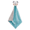 Petit Collage Organic Cotton Baby Blanket, Blue Bear - 100% Organic Soft Cotton, Cuddly Toy, 14.25” x 18”, Newborn to Toddler...