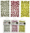 Cayway 159 PCS Static Grass Tuft Model Grass Tufts Railway Artificial Grass 3 Color Bushy Tuft Flower Cluster Vegetation Groups for DIY Architectu...