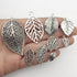iloveDIYbeads 100g Craft Supplies Mixed Tree Leaves Pendants Beads Charms Pendants for Crafting, Jewelry Findings Making Accessory For DIY Necklac...