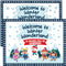 5 Pcs Winter Bulletin Board Decorations with Borders - Winter Decorations for Classroom, Winter Bulletin Board Set, Winter Bulletin Boards, Winter...