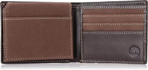Timberland Men's Baseline Canvas Passcase, Brown, One Size...