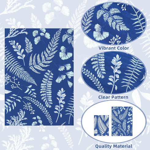 32 Sheets Sun Print Paper Cyanotype Paper A4 A5 Solar Drawing Paper Sensitivity Nature Printing Paper for Kids Adults Arts Crafts DIY Project (Whi...