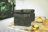 Kaaltisy Heavy Duty Lunch Bags Waxed Canvas Roll-top Lunch Boxes Waterproof Reusable Lunch Bag with Adjustable Buckle, Green, Hard Handfeel...