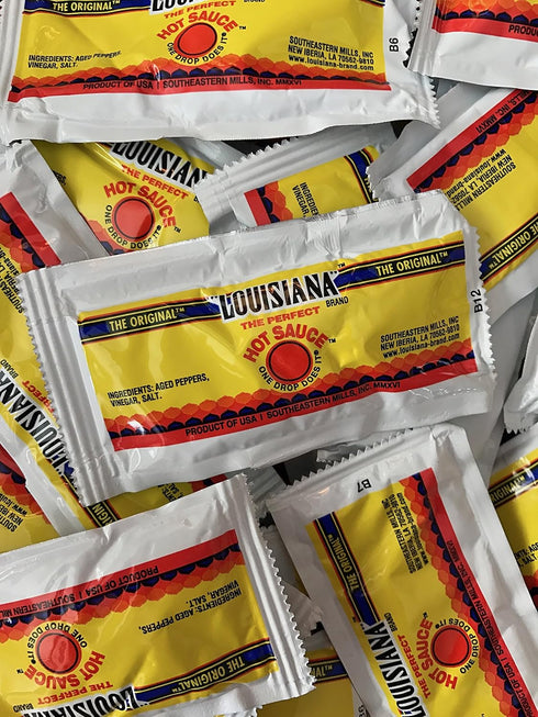 The Original Louisiana Hot Sauce Packets (Louisiana, 50)...