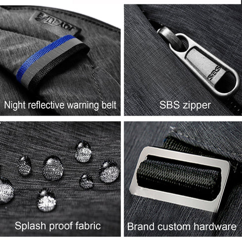 TOPNICE Anti Theft Crossbody Bags Personal Pocket Travel Bag Cross Body Multi Pocket Small Sling Bag for Women Men...