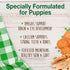 Nylabone Healthy Edibles Natural Puppy Chews Long Lasting Turkey & Sweet Potato Flavor Treats for Dogs, X-Small/Petite (4 Count)...