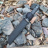 DOOM BLADE 11.1 inches Fixed blade Knife with Nylon Sheath, Survival Knife,Bowie Knives,Hunting tactical knife,Multifunction,For Outdoor, Hunting,...