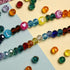 Incraftables Crystal Beads for Bracelets 1200pcs 24 Colors. Bicone Crystal Beads for Jewelry Making bulk (6mm). Best Faceted Bead with Elastic Str...