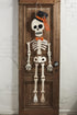 Mud Pie Skeleton Halloween Door Hanger, 65", White (40060032T)...