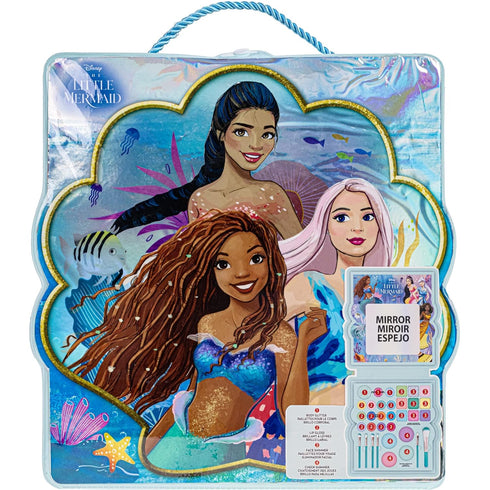 Disney’s The Little Mermaid Eye Lip and Face Beauty Soft Case Makeup Pallete for Girls Ages 3+ Perfect for Parties, Sleepovers & Makeovers...