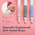 MozArt Cute Mechanical Pencil Set 0.7mm, 16PCS with 30 HB Lead Refills Drafting, Art, Drawing Supplies, Aesthetic Pastel Mechanical Pencils for Gi...