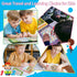 2 Pack Reusable Activity Game for Kids Ages 4-8, 8-12,Travel Games Include 56 Different Game,1-2 Players,Toy & Learning Tool for Road Trip Airplan...