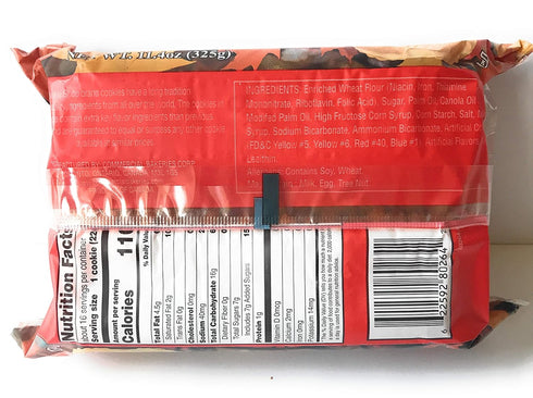 Maple Leaf Cookies, one 11.4 oz package...
