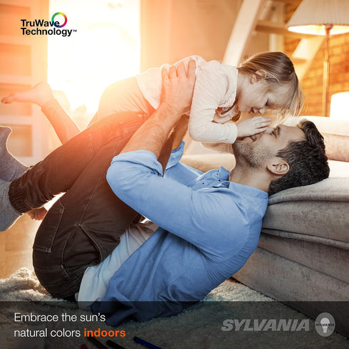 SYLVANIA LED TruWave Natural Series PAR16 Light Bulb, 50W Equivalent Efficient 6W, Medium Base, Dimmable, 3000K, White - 1 Pack (40930)...