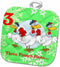 3D Rose 12 Days of Christmas Four Calling Birds Pot Holder, 8 x 8...