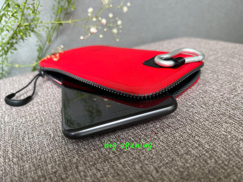 OneJoy Neoprene Cell Phone Pouch, Large Zipper Opening, Lightweight & Protective Phone Sleeves for iPhone Durable Phone Carrier Bag, Thermal Carry...