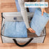 VENO 2 Pack Moving Bags, Comforter and Blanket Storage Bags for Closet, Moving Boxes, Boxes with Lids Alternative, College Dorm Packing Supplies, ...