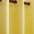 No. 918 Montego Casual Textured Semi-Sheer Grommet Kitchen Curtain Valance, 56" x 14", Yellow...