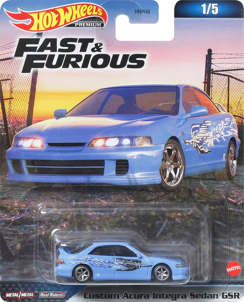 Hot Wheels Cars, Premium Fast & Furious 1:64 Scale Die-Cast Car for Collectors Inspired by Fast & Furious Movie Franchise...