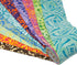 Stitch & Sparkle Indonesian Premium Batik Cotton Vibrant Dreams Jelly Roll 2.5''x 44''...