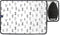 Encasa Homes Ironing Mat/Pad (Small 28"x20") with 3mm Padding & Silicone Iron Rest for Steam Pressing on Tabletop or Bed - Heat Resistant, Portabl...