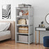 Cube Storage Shelf, Small DIY Bookshelf for Bedroom, Living Room, 5 Layer Closet Organizers for Small Spaces...