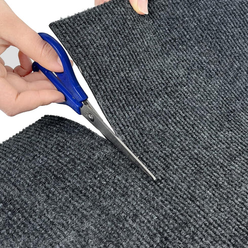 Trimmable Cat Scratching Post Carpet Covered 78.7”x15.8” Self-Adhesive Cat Tree Shelves Replacement Parts Mat Cat Scratcher for Cat Tree Shelves S...