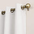 Sun Zero Cooper Thermal Insulated Energy Efficient Grommet Curtain Panel, Pearl White, 40"W x 84"L (1 Panel)...