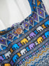 Hippie Boho Crossbody SLING Shoulder Bag Bohemian Gypsy Medium Size Design printed for Men or Women...