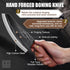 ENOKING Nakiri Knife, 6.6 Inch Meat Cleaver Vegetable Kitchen Knife Hand Forged Japanese Chef Knife High Carbon Steel Chopping Knife with Leather ...