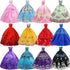 ZITA ELEMENT 51 Pcs 11.5 Inch Girl Doll Clothes and Accessories - 6 Pcs 11.5 Inch Girl Doll Wedding Evening Party Dresses Grown with 45 Pcs 11.5 I...