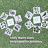 60pcs Stencils for Crafts Reusable,3inch Small Animal Plant Flower Insect Template for journaling,Card Making,Spray Painting,Drawing Creating on W...