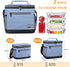 Tirrinia Insulated Lunch Box for Men/Women, Leakproof Lunch Bag for School Work, Large Lunch Tote Kids Boys Girls Student Back to School, Soft Coo...