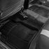 FH Group Automotive Floor Mats - Heavy-Duty Rubber, Universal Fit Full Set, ClimaProof, Trimmable For Most Cars, Sedan, SUV, Truck, Black...