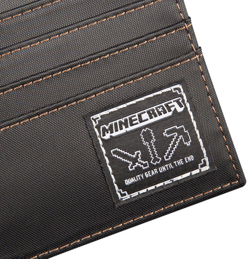 JINX Minecraft Dirt Block Nylon Bi-Fold Wallet, Multi-Colored, One Size...