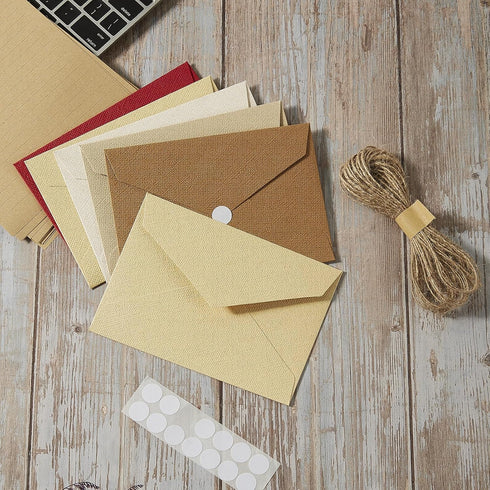 20 Pcs White Envelopes 4 x 6,A6 Envelopes, Card Envelopes, White Paper Envelopes, Invitation Envelopes, Postcard Envelopes(Ivory White)...