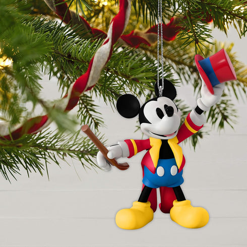 Hallmark Keepsake Christmas Ornament 2019 Year Dated Disney Movie Mouseterpieces Mickey's Circus...