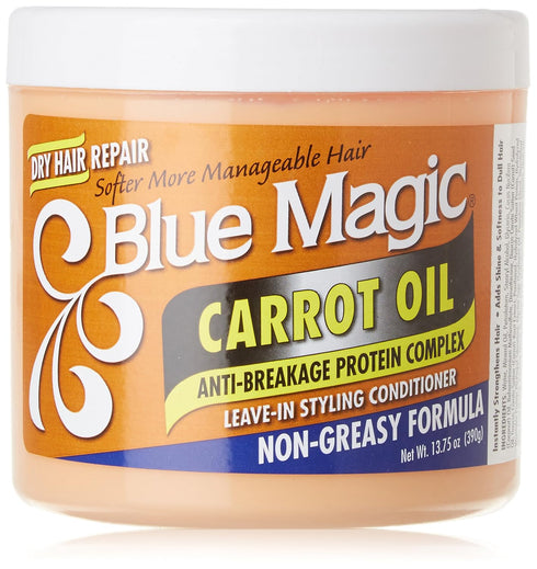 Blue Magic Carrot Oil Leave In Styling Conditioner, 13.75 Ounce...