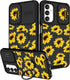 (2in1 for Samsung Galaxy A13 5G Case for Women Sunflower Cute Girls Phone Cover Floral Flower Girly Aesthetic Sun Flower Design with Camera Cover ...
