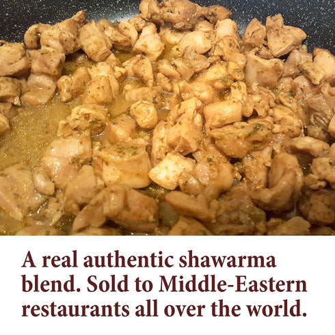 The Spice Way - Shawarma Seasoning Blend - Recipe Included (meat and poultry rub/meat and poultry spice) - 4 oz...