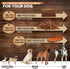BRUTUS & BARNABY USA Sweet Potato Dog Treats - Crunchy Grain Free Cinnamon Apple Sticks, Promotes Positive Gut Health with Natural Anti-Diarrhea P...