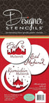 Eid Mubarak Cookie Stencil Set by Designer Stencils...