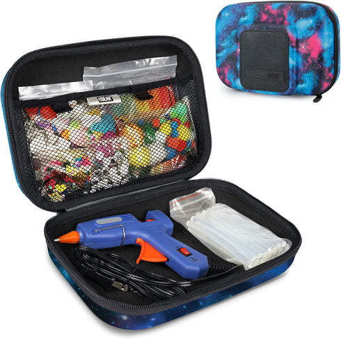 USA Gear Hot Glue Gun Case with Removeable Pouches, Water Resistant Shell - Glue Gun Storage Case Only fits Hot Glue Sticks, Cordless Hot Glue Gun...