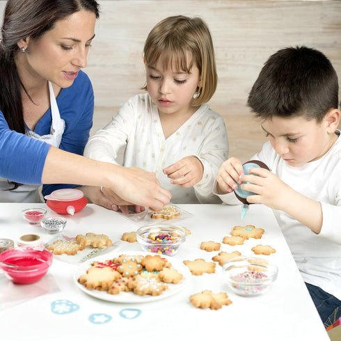 Lekue Snowflake Cookie Cutter, Blue...