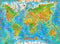 1000 Piece Puzzle for Adults Mini Puzzle Animals of The World Jigsaw Puzzles for Adults Animal Map Wooden Puzzle for Adults Teens Kids Gift 1000 P...